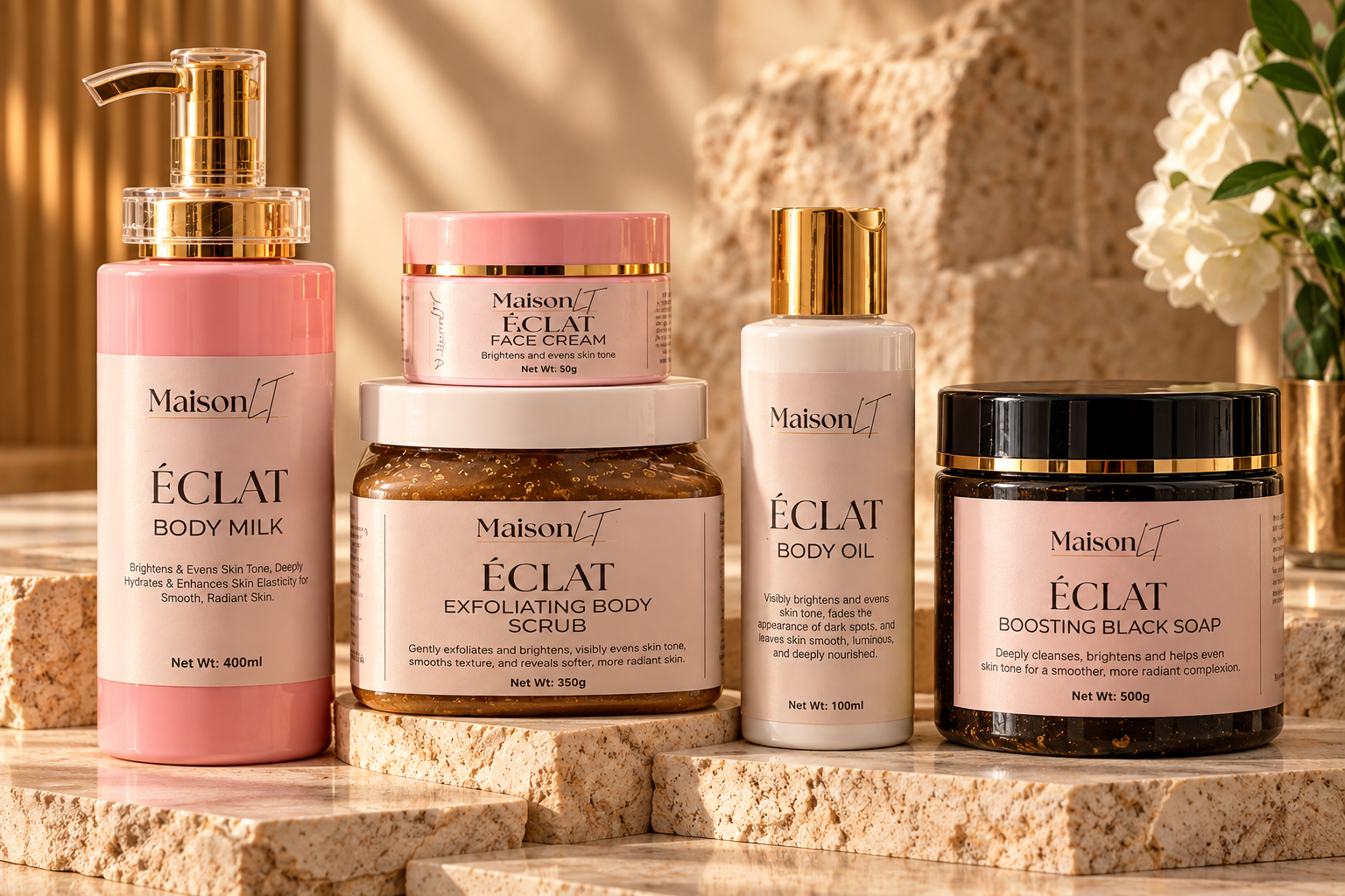 Lotion Éclat New Era & Secret Clarity The ÉCLAT Collection – Maison LT