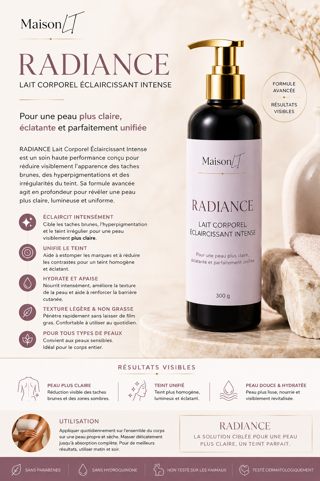 Lait Corporel Radiance