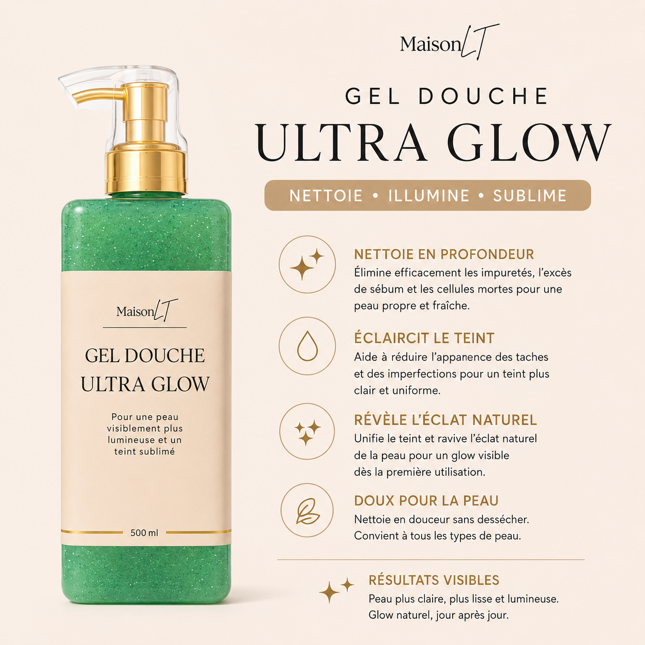 Ultra Glow Shower Gel