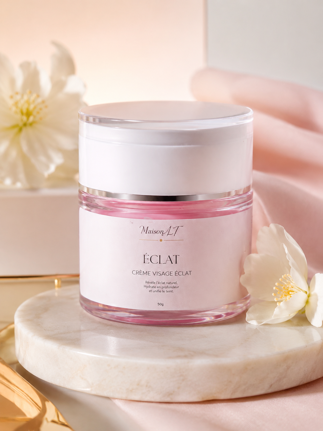 Crème visage éclat